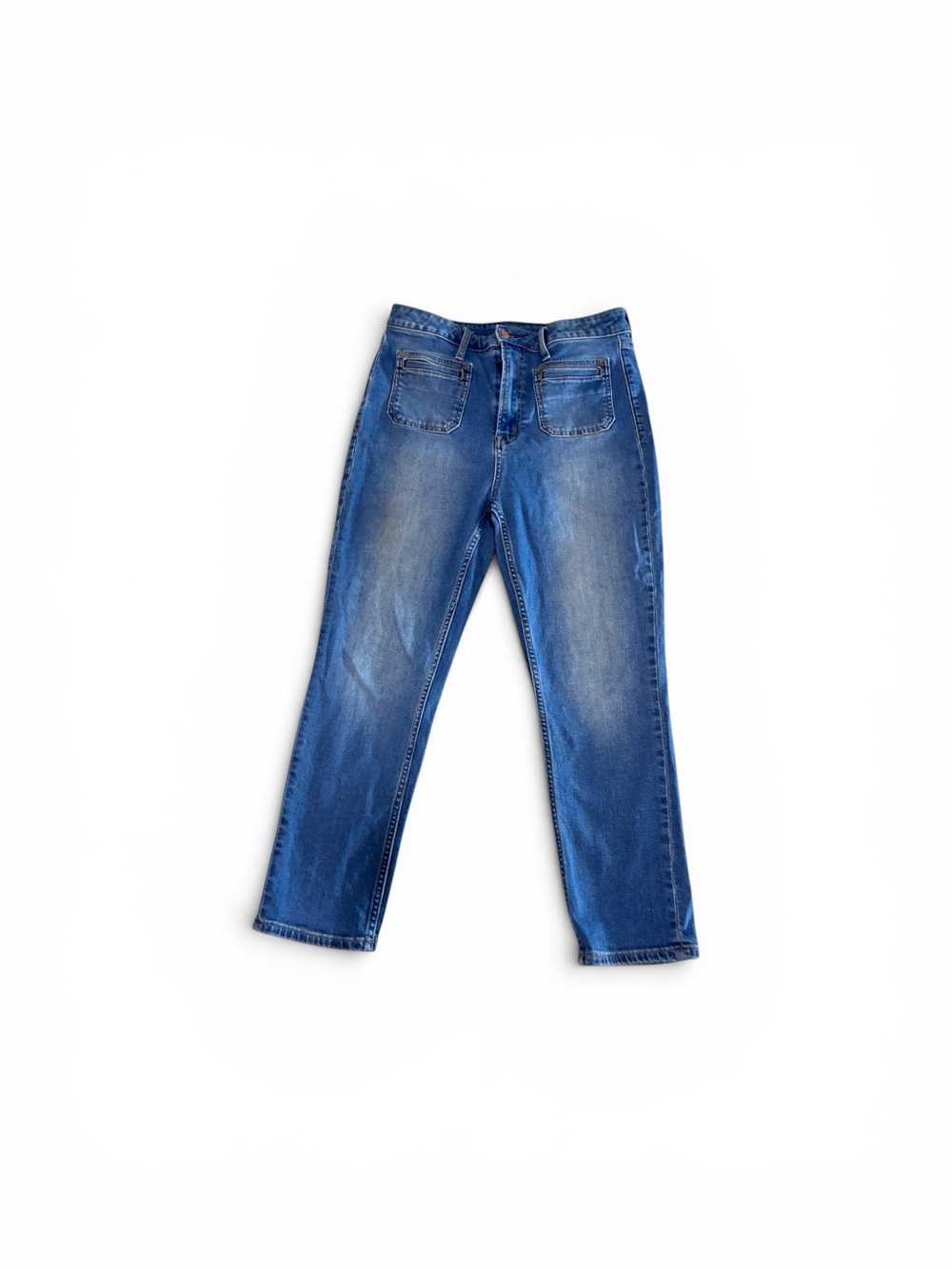 GAP Vintage Slim Sky High Jeans in Medium Blue